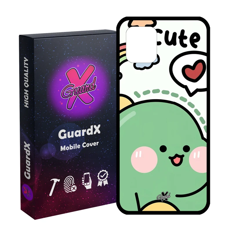 کاور گارد ایکس طرح Cute مدل Glass10561 مناسب برای گوشی موبایل سامسونگ Galaxy Note 10 Lite / A81