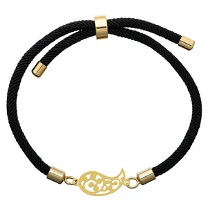 دستبند زنانه هایکا مدل اسلیمی کد d.ha381