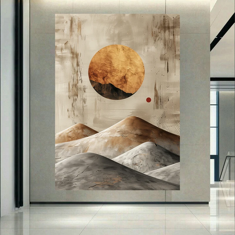 پوستر پارچه ای طرح مخمل مینیمال مدل دیزاین مدرن کد AR3058539