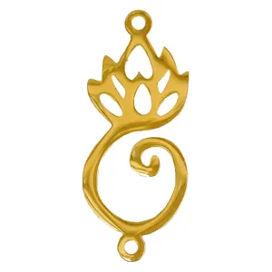 آویز دستبند مدل نیلوفر کد AD 985