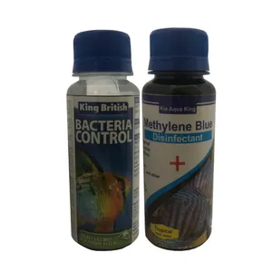 محلول ضد عفونی کننده آب آکواریوم مدل BB-120 حجم 120 میلی لیتر به همراه محلول باکتری ساز آکواریوم