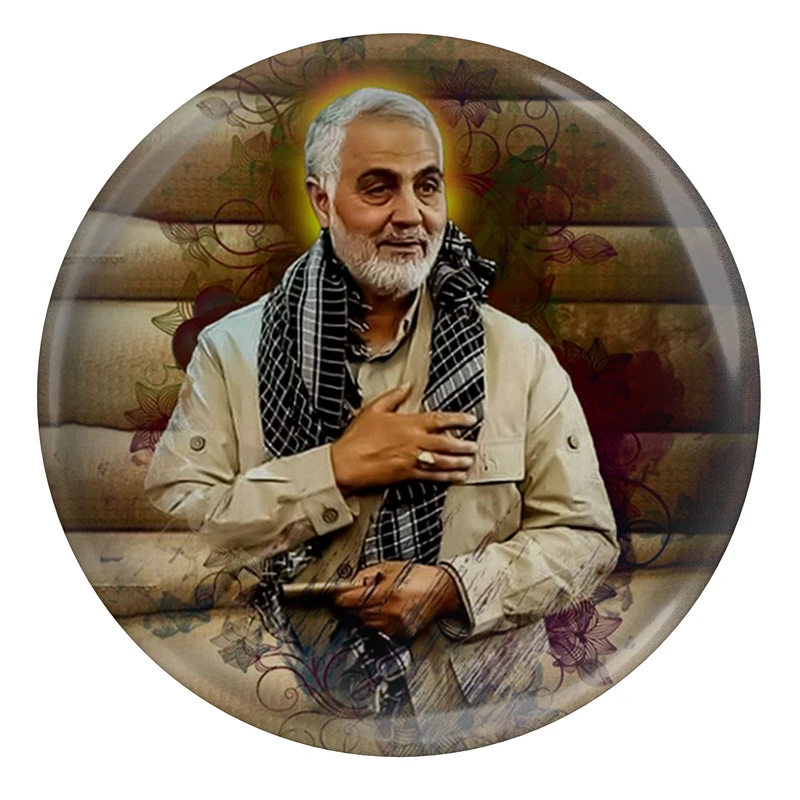 مگنت مدل S12542 طرح سردار شهید حاج قاسم سلیمانی
