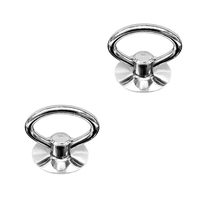 دستگیره درب قابلمه و تابه مدل استیل بسته دو عددی