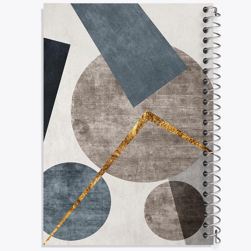 دفتر مشق 50 برگ خندالو طرح دکوراتیو (decorative) کد F1932