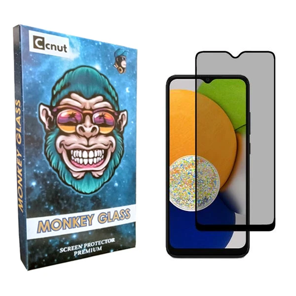 محافظ صفحه نمایش حریم شخصی کوکونات مدل monku مناسب برای گوشی موبایل سامسونگ Galaxy A03
