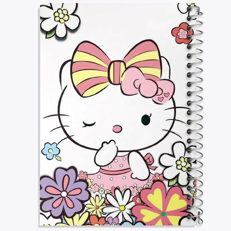 دفتر لیست خرید 50 برگ خندالو طرح هلو کیتی Hello Kitty کد 2479