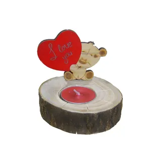 جا شمعی مدل خرسی ag234