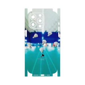 MAHOOT Badminton-FullSkin Cover Sticker for Apple iPhone 15 Pro Max