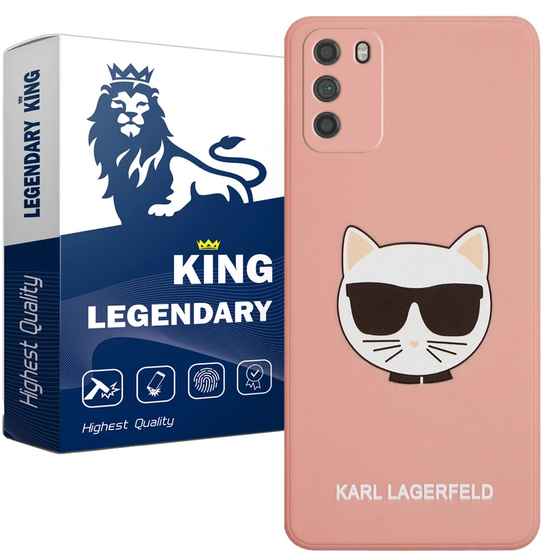 کاور لجندری کینگ مدل گربه کارول  مناسب برای گوشی موبایل شیائومی Poco M3