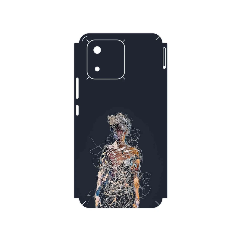 برچسب پوششی ماهوت مدل Strings Digital Art 1 مناسب برای گوشی موبایل آنر X5