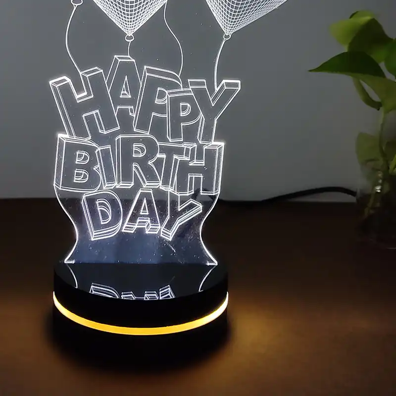 چراغ خواب مدل تبریک تولد