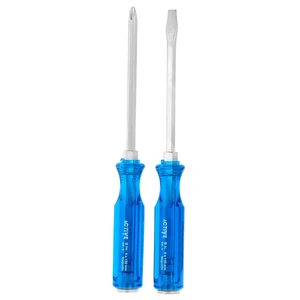 پیچ گوشتی چهارسو و دوسو ضربه خور اکتیو تولز مدل 033 سایز 150*8 میلی متر مجموعه 2 عددی