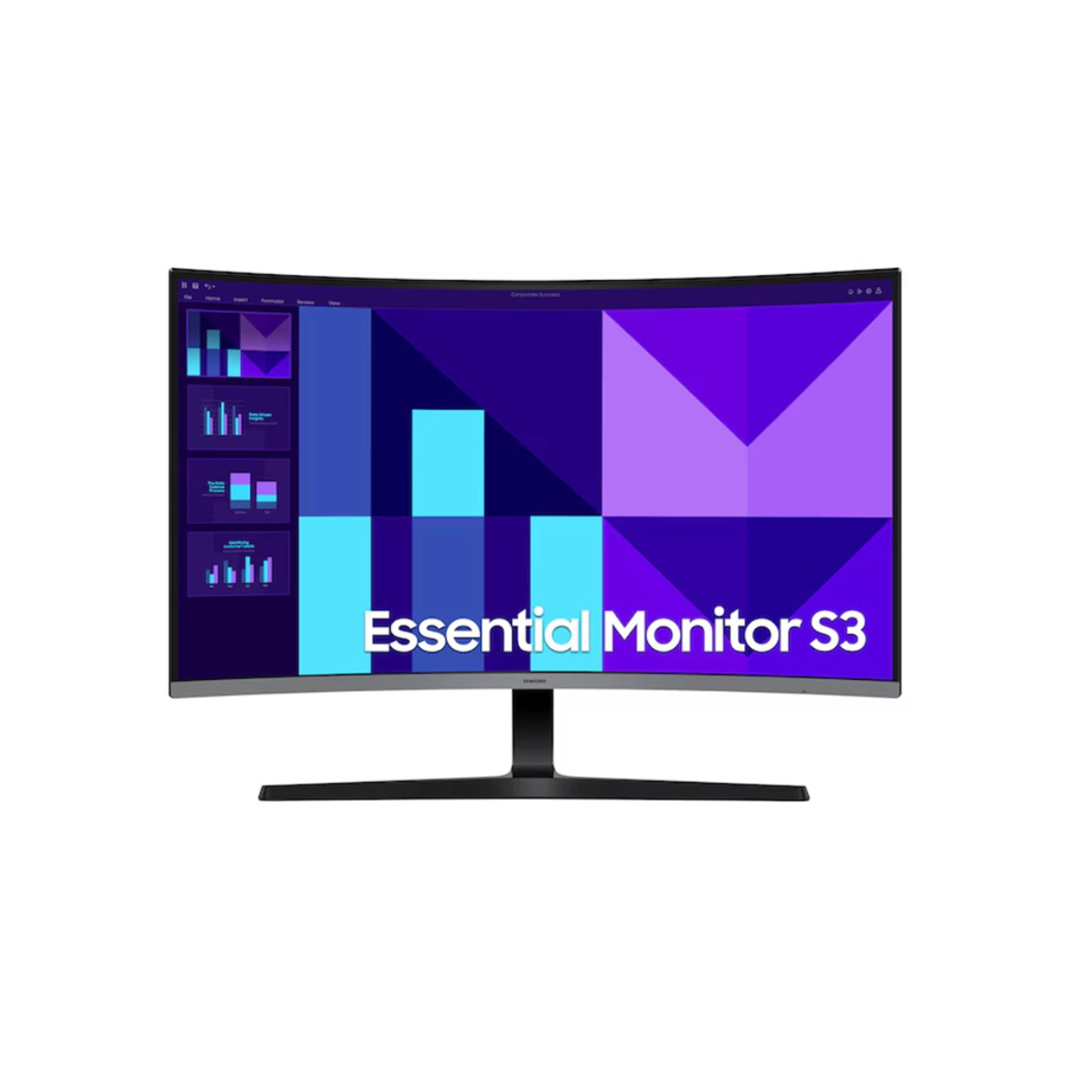 مانیتور خمیده 32 اینچ سامسونگ مدل   Essential S3 LS32D392GA
