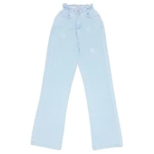 شلوار جین زنانه مدل بگ کد BA-Y-H