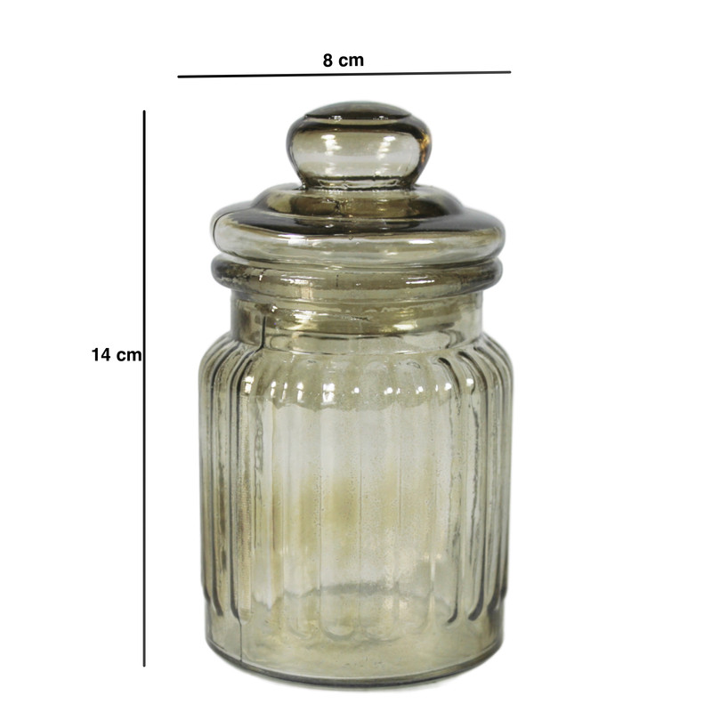 ست جای ادویه 3 تکه طرح ویو شیشه ای