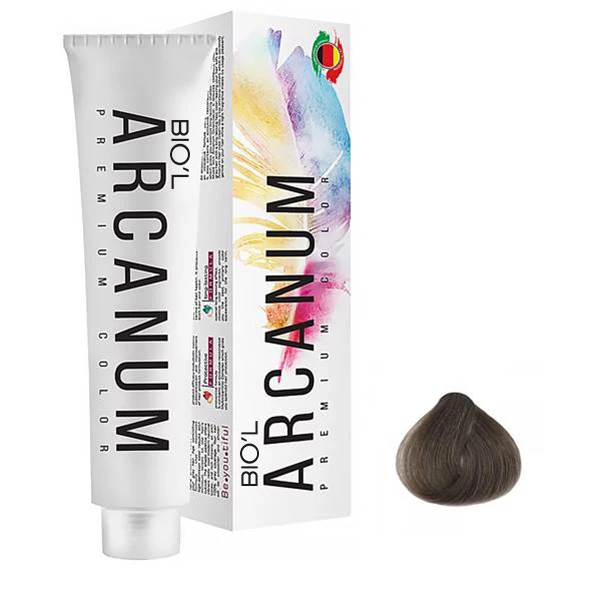 رنگ مو بیول مدل Arcanum شماره 6.9 حجم 100 میلی لیتر رنگ بلوند گردوئی تیره