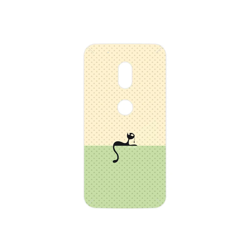 برچسب پوششی ماهوت مدل Minimal Internet Cat Icon مناسب برای گوشی موبایل موتورولا Moto G4 Play