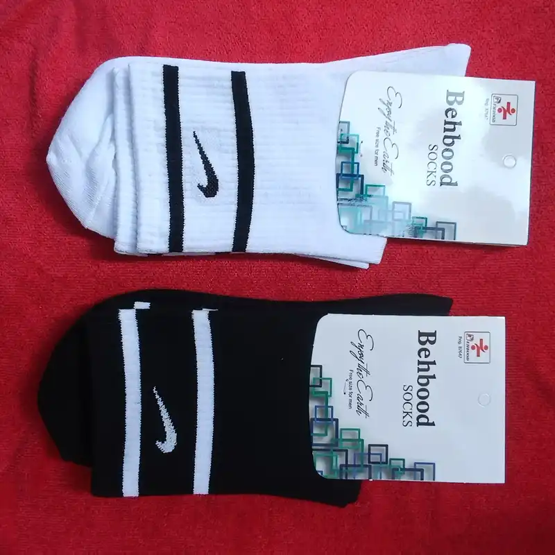 جوراب ورزشی مردانه مدل N1 بسته 2 عددی