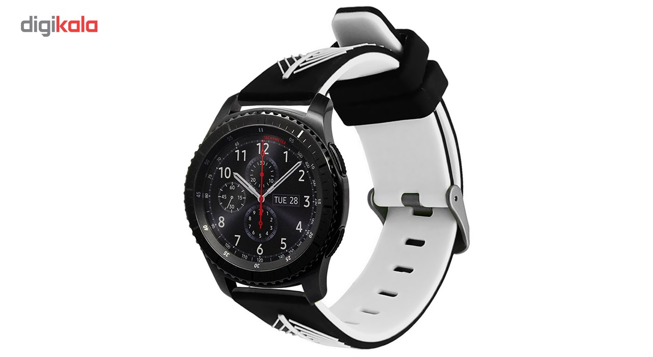 بند سیلیکونی ساعت هوشمند مدل WS-17 مناسب برای سامسونگ Gear S3