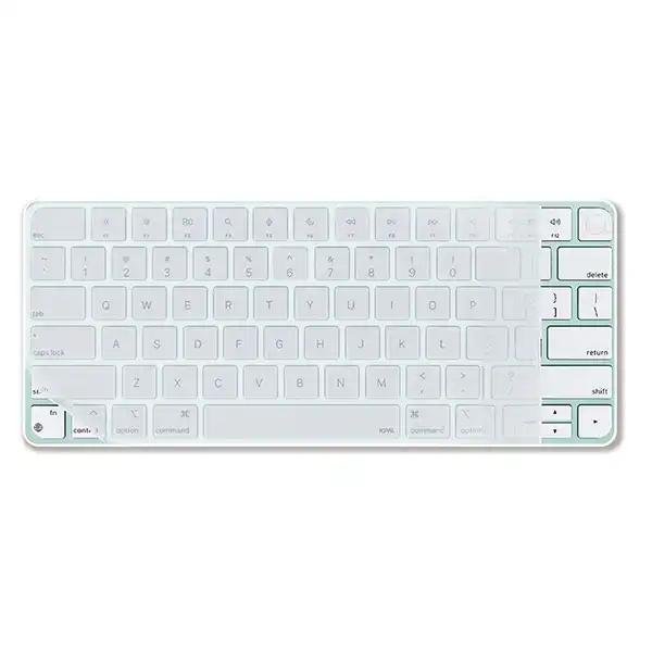 محافظ کیبورد جی سی پال مدل FitSkin مناسب برای آی مک 24 اینچی 2021