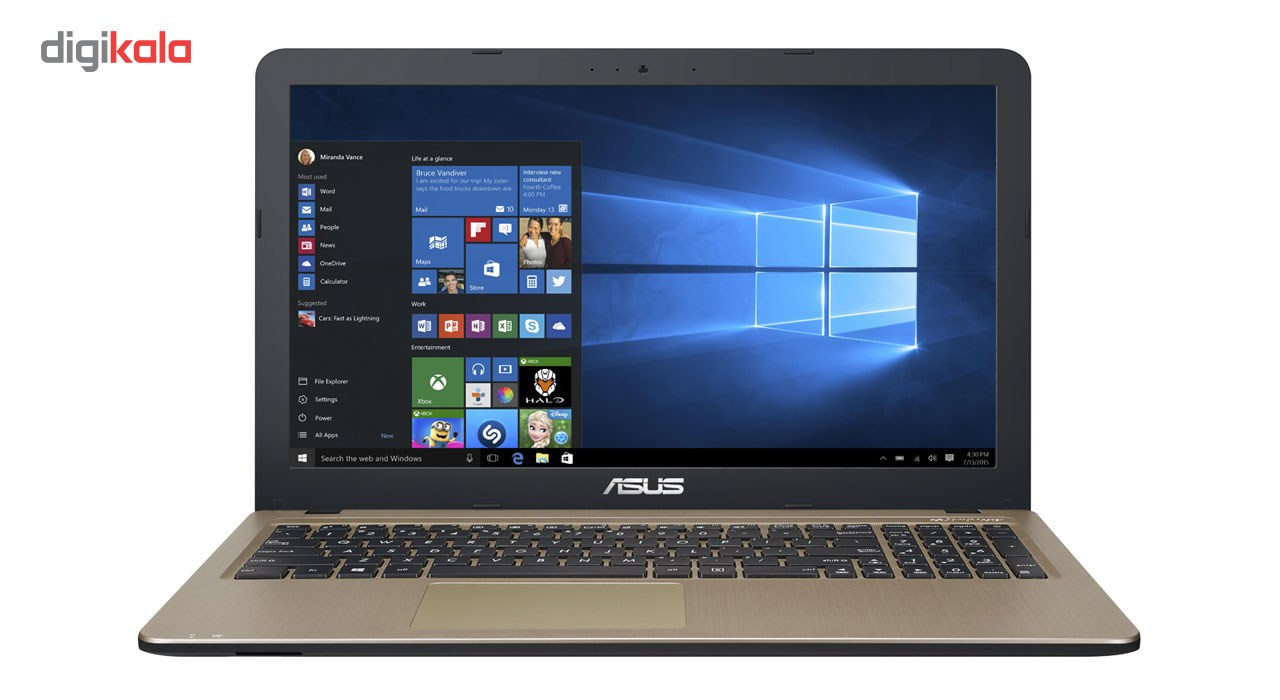 لپ تاپ 15 اینچی ایسوس مدل X541UV - N