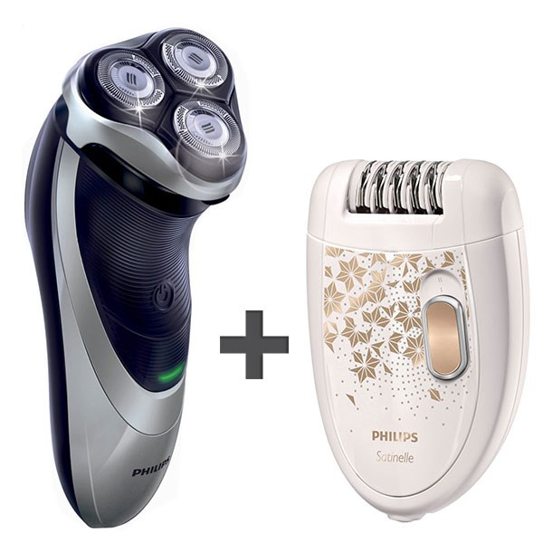 ماشینهای اصلاح صورت فیلیپس PT860/16 و اپیلاتور HP6423