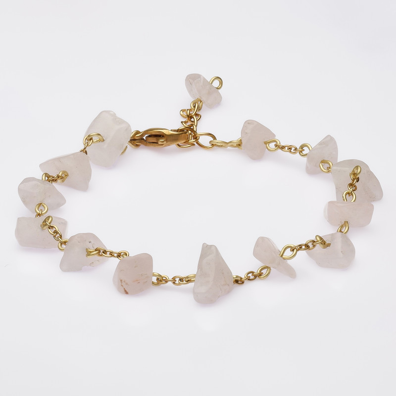 دستبند زنانه مدل رزکوارتز کد 2 دستبند زنانه مدل رزکوارتز کد 2