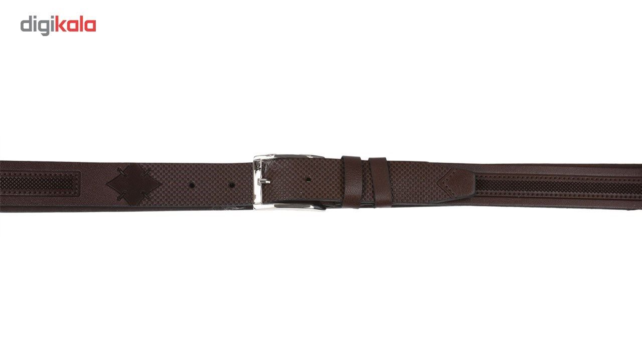 کمربند چرم طبیعی مردانه پارینه مدل BP18-2 4CM main 1 5