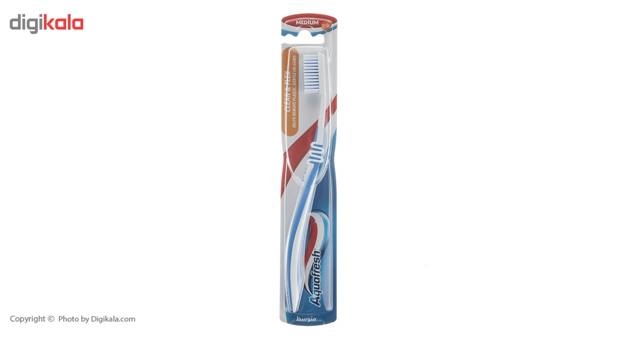 مسواک آکوافرش مدل Clean And Flex با برس متوسط