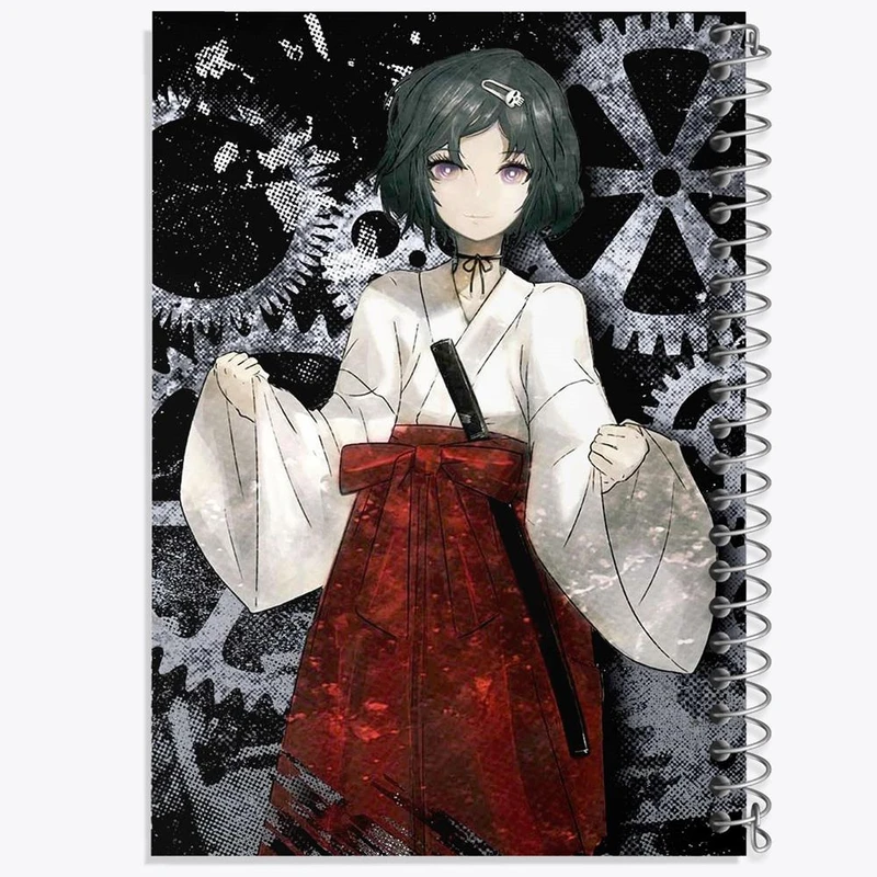 دفتر مشق 100 برگ خندالو طرح روکا انیمه اشتاینز گیت کد 17511