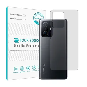 Transparent Rockspace HyGEL phone back protector suitable for Xiaomi 11T mobile phone