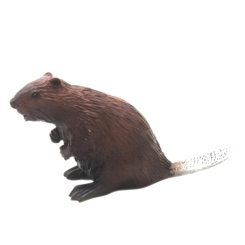 فیگور طرح حیوانات وحشی مدل سمور کد 1045 ارتفاع 4 سانتی متر