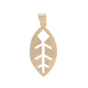 Pendar Gold AG40 Gold Necklace Pendant Plaque