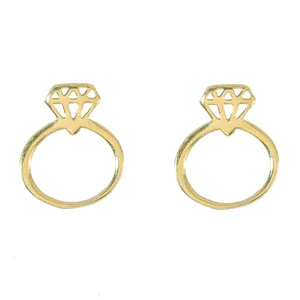 گوشواره طلای 18 عیار ماهک مدل ME0609