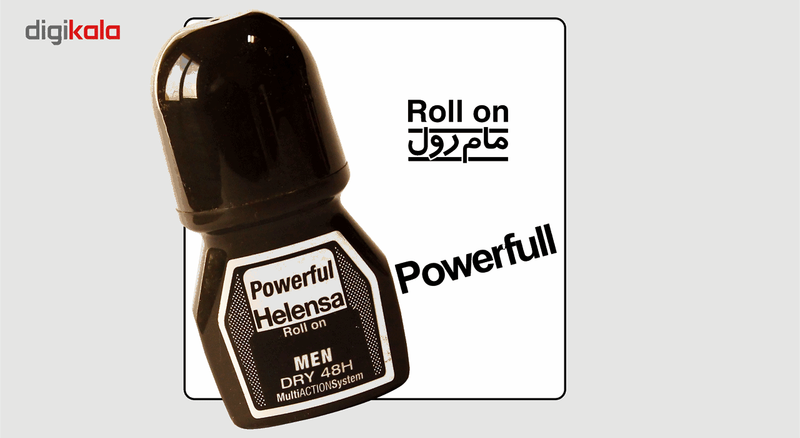 رول ضد تعریق مردانه هلنسامدلPowerful mom rollحجم 50میلی لیتر