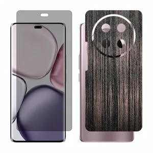 Glass Together model privacy screen protector suitable for Honor X9c mobile phone with back cover sticker