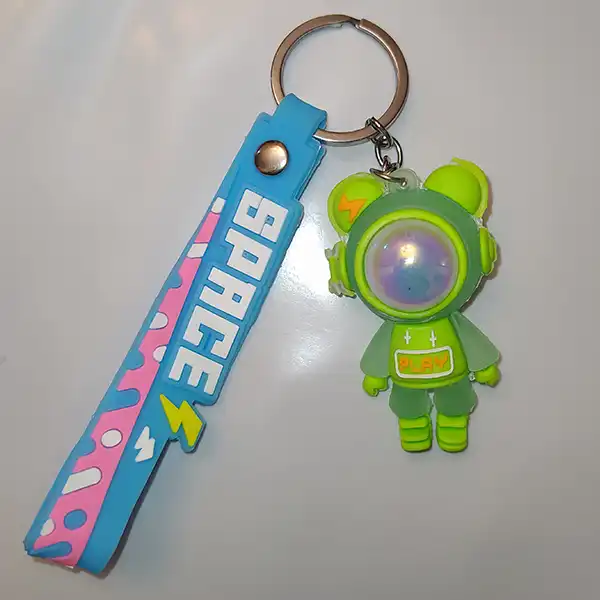 جاکلیدی مدل سلیکونی چراقدار فضانورد 801