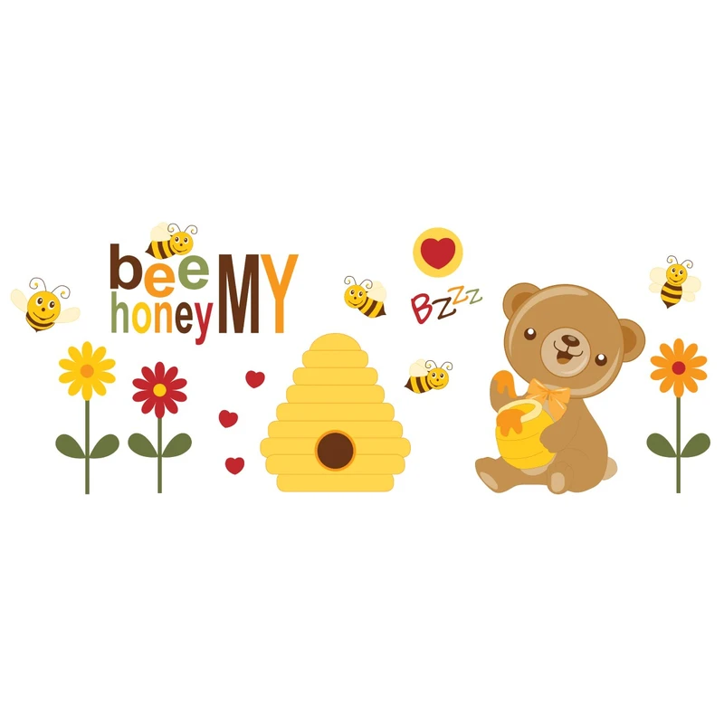 استیکر سالسو طرح Bee my honey