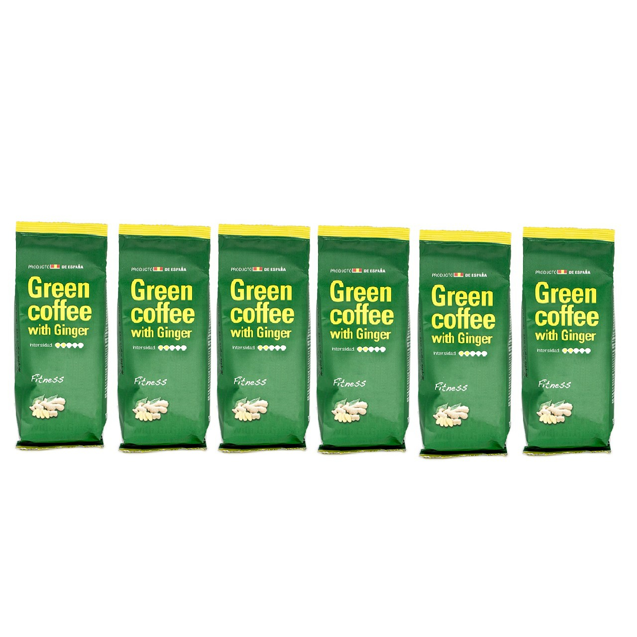 بسته قهوه کافی بوردت مدل Green Coffee With Ginger بسته 6 عددی