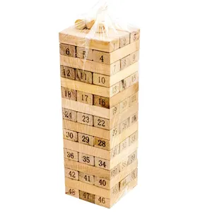 بازی فکری جنگا مدل Wood Toys