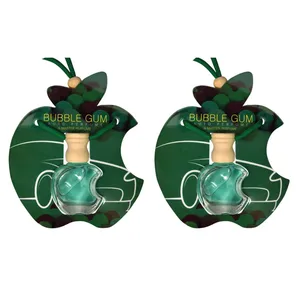 خوشبو کننده خودرو طرح اپل  BUBBLE GUM   بسته دو عددی
