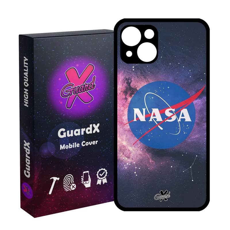 کاور گارد ایکس طرح Nasa مدل Glass10012 مناسب برای گوشی موبایل اپل iPhone 13