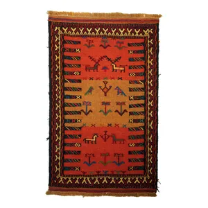 گلیم دستبافت سرزمین فرش کد TKG76