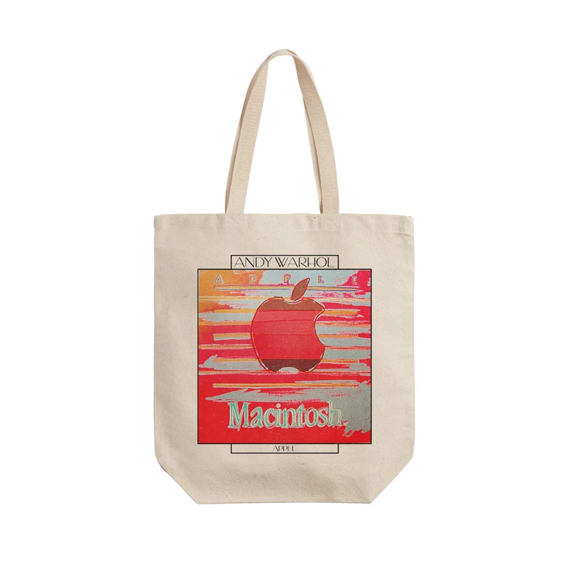 ساک خرید ترمه طراحان ایده مدل اپل از وارهول کد art0803 - L