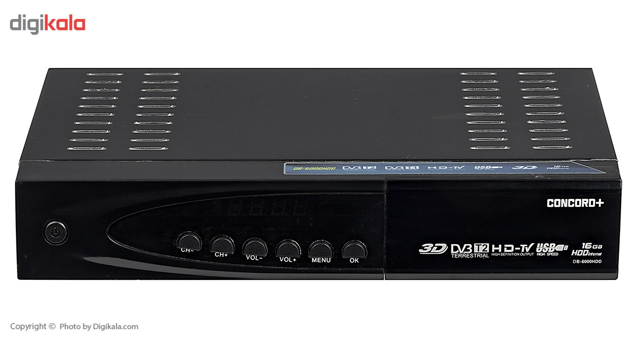 گیرنده دیجیتال کنکورد پلاس مدل DB-6000HDD