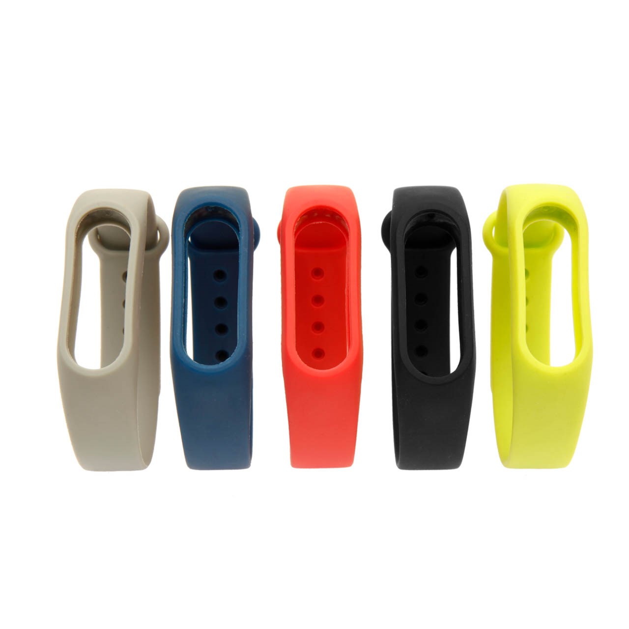 بند مچ بند هوشمند شیائومی مدل Mi Band 2 Silicone بسته 5 عددی کد83