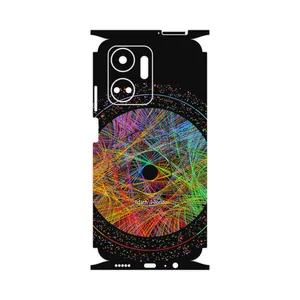 MAHOOT Mathematical Geometric Shape 2-FullSkin Cover Sticker for Honor X7a