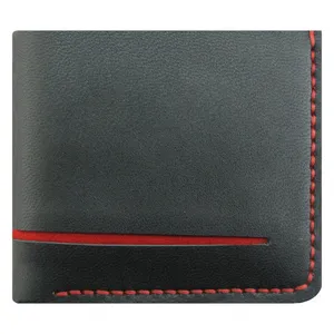 کیف پول چرم طبیعی ای دی گالری مدل P1-BL-Flute