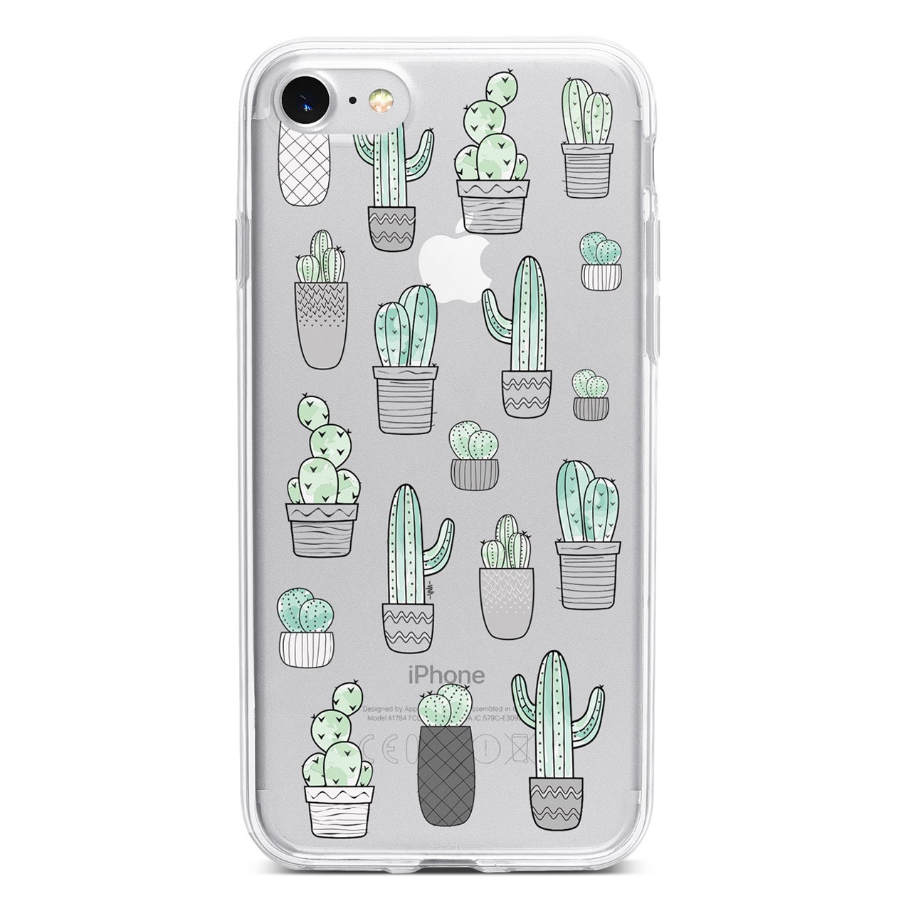 کاور  ژله ای مدل  Cactus مناسب برای گوشی موبایل آیفون 7 و 8