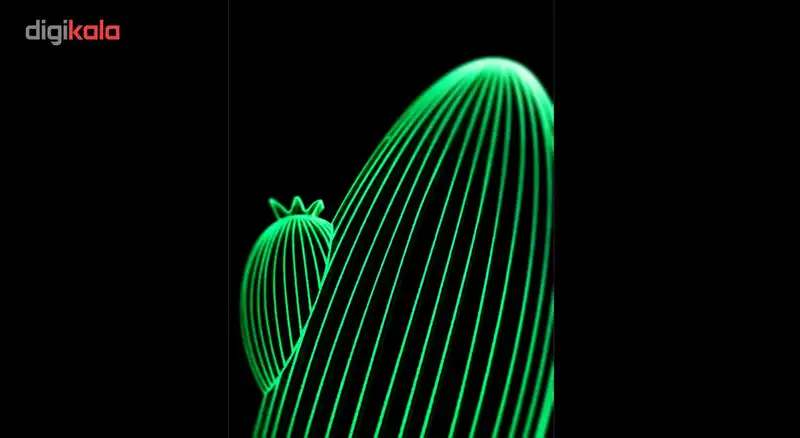 چراغ خواب سه بعدی گالری دیکوماس طرح کاکتوس کد DMS141